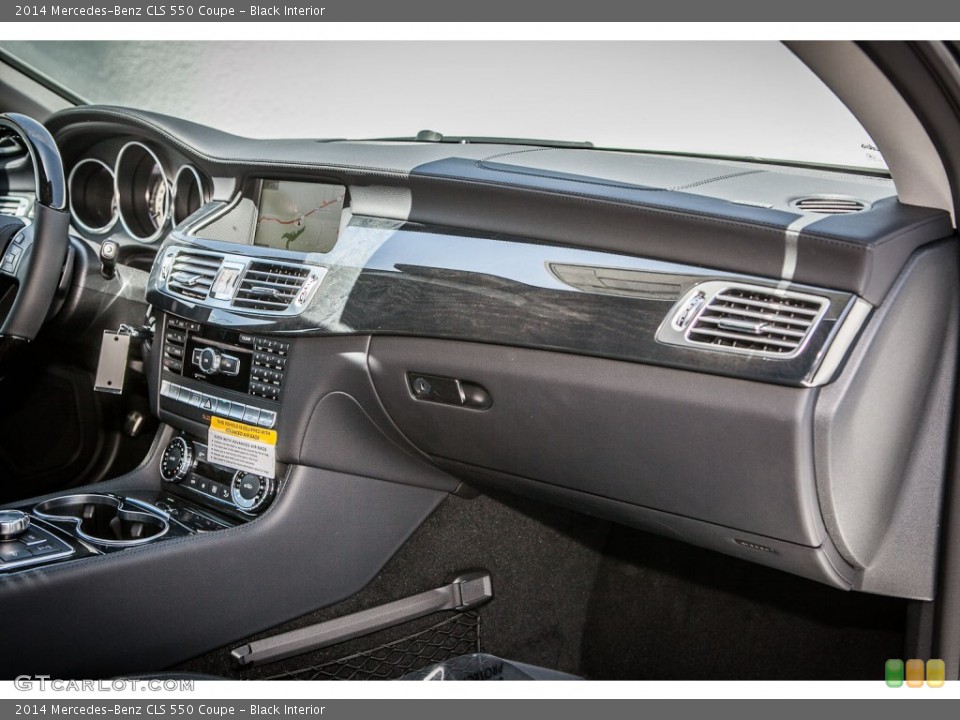 Black Interior Dashboard for the 2014 Mercedes-Benz CLS 550 Coupe #80585557