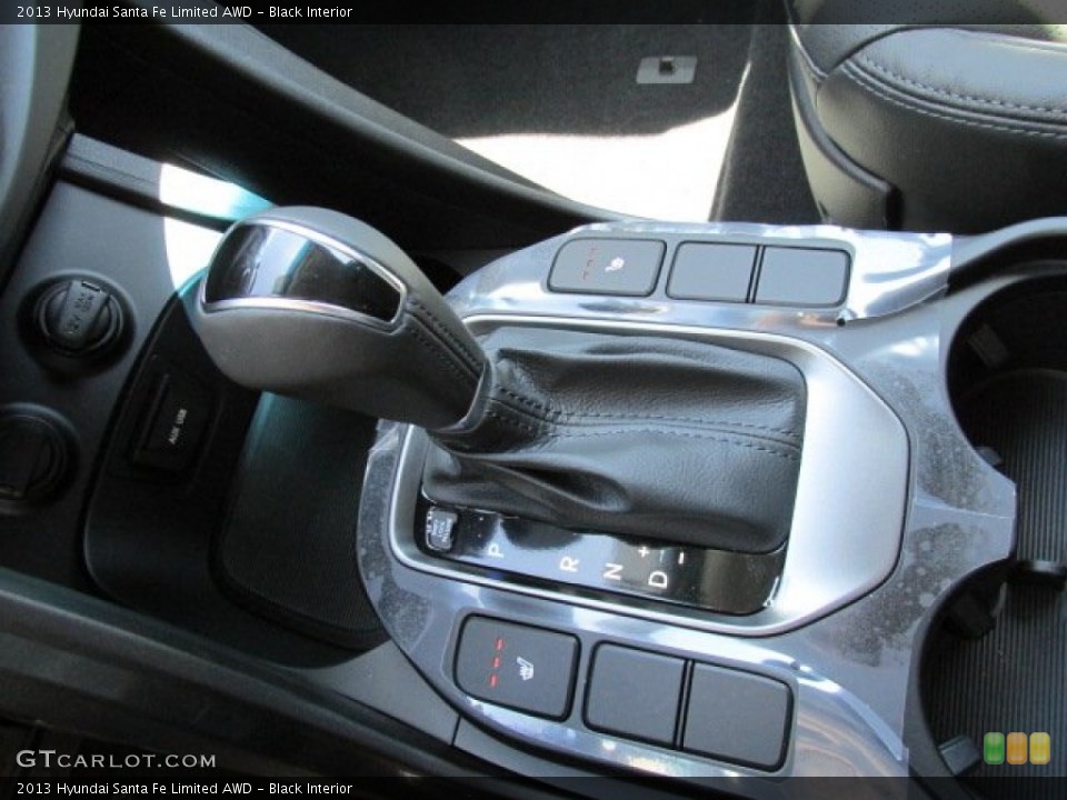 Black Interior Transmission for the 2013 Hyundai Santa Fe Limited AWD #80585650