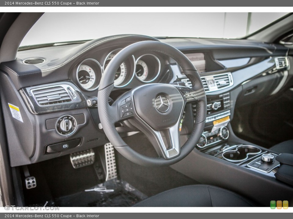 Black Interior Dashboard for the 2014 Mercedes-Benz CLS 550 Coupe #80585798