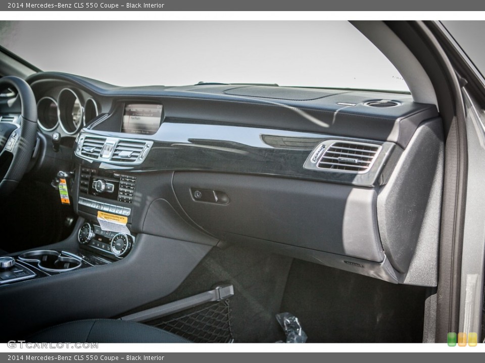 Black Interior Dashboard for the 2014 Mercedes-Benz CLS 550 Coupe #80585887