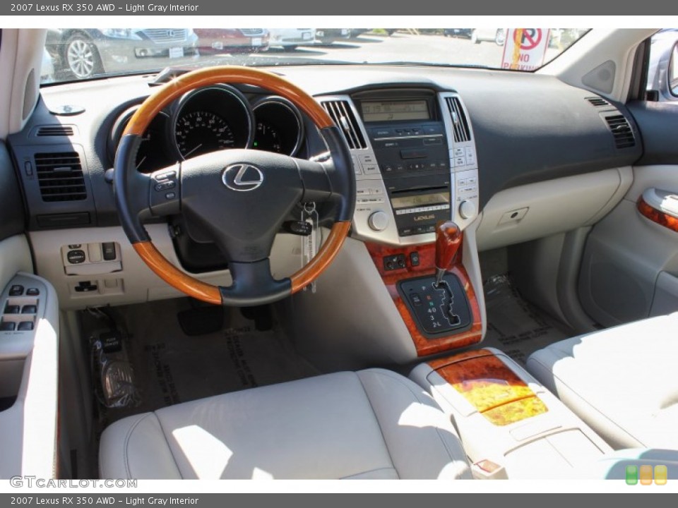 Light Gray Interior Dashboard for the 2007 Lexus RX 350 AWD #80586457