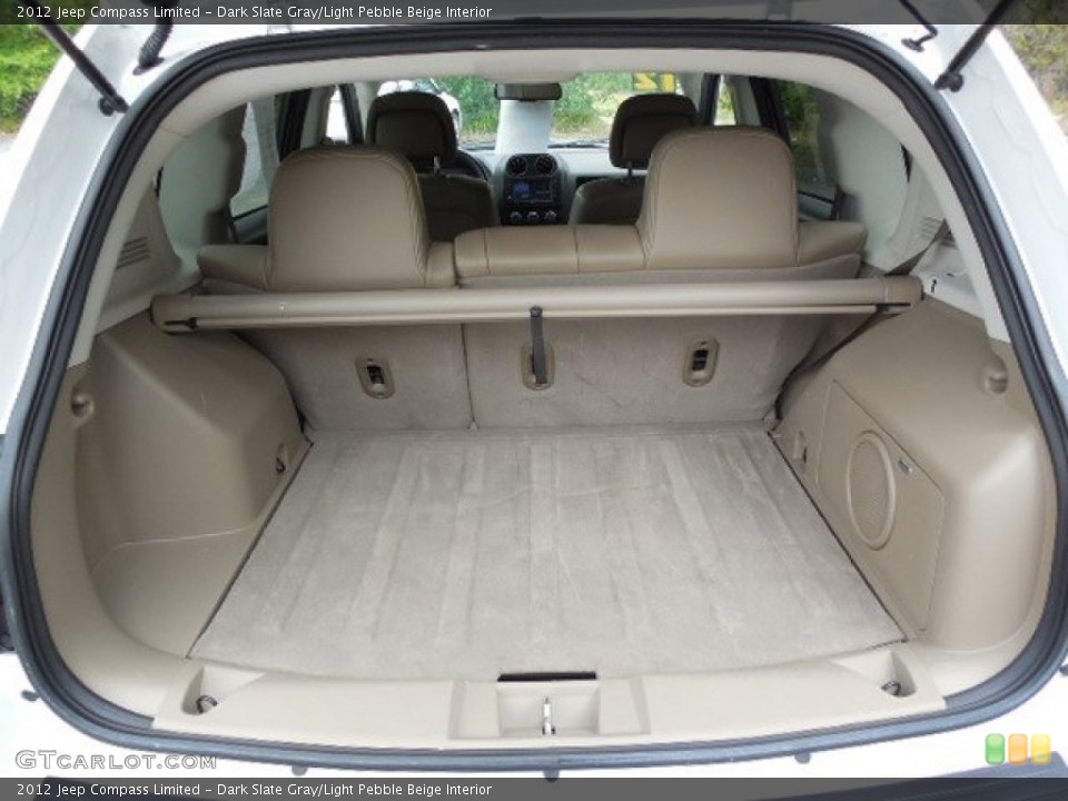 Dark Slate Gray/Light Pebble Beige Interior Trunk for the 2012 Jeep Compass Limited #80587655