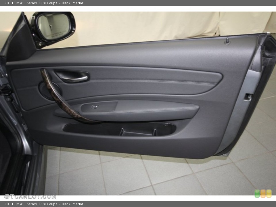 Black Interior Door Panel for the 2011 BMW 1 Series 128i Coupe #80588854