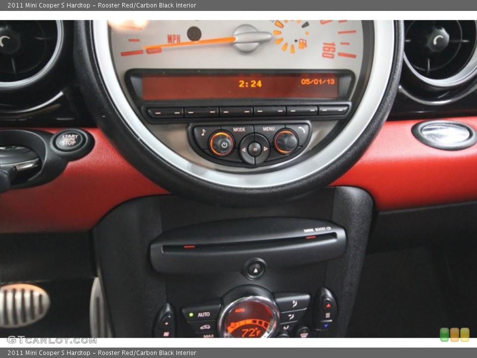 Rooster Red/Carbon Black Interior Controls for the 2011 Mini Cooper S Hardtop #80589187