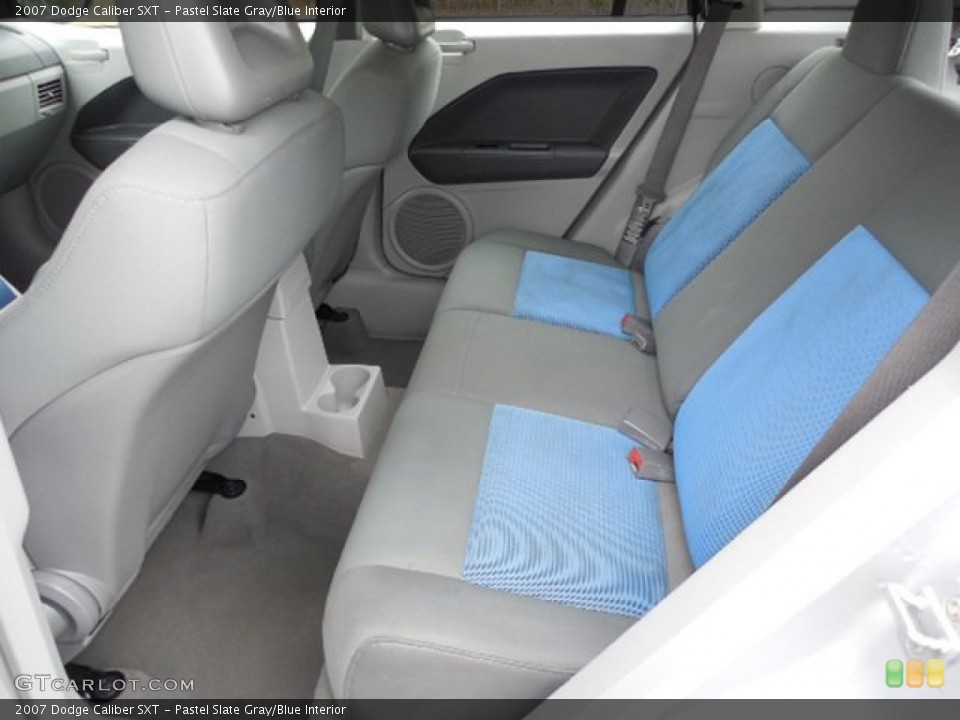 Pastel Slate Gray/Blue Interior Rear Seat for the 2007 Dodge Caliber SXT #80589358