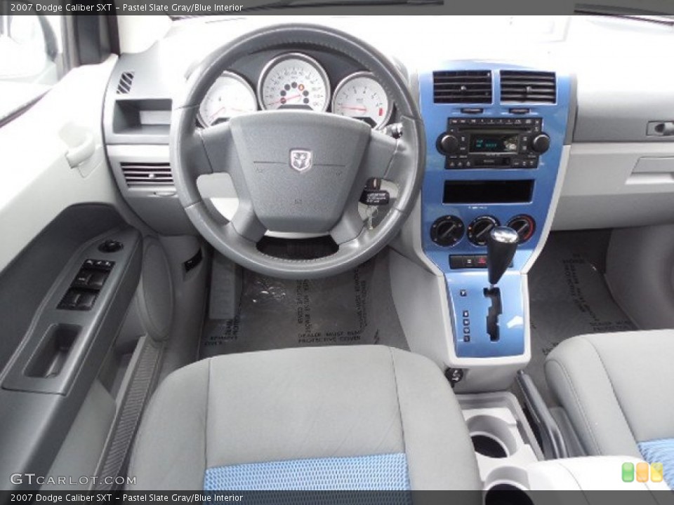 Pastel Slate Gray/Blue Interior Dashboard for the 2007 Dodge Caliber SXT #80589367