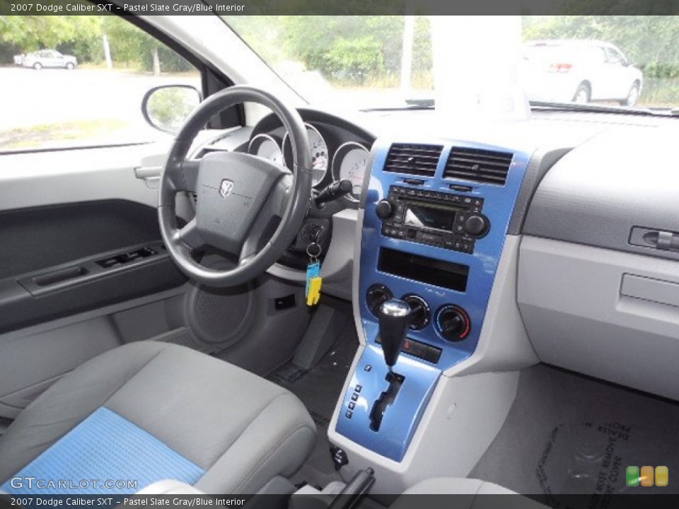 Pastel Slate Gray/Blue Interior Dashboard for the 2007 Dodge Caliber SXT #80589443