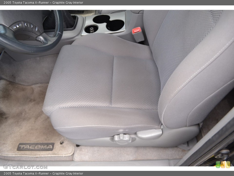 Graphite Gray Interior Front Seat for the 2005 Toyota Tacoma X-Runner #80589451