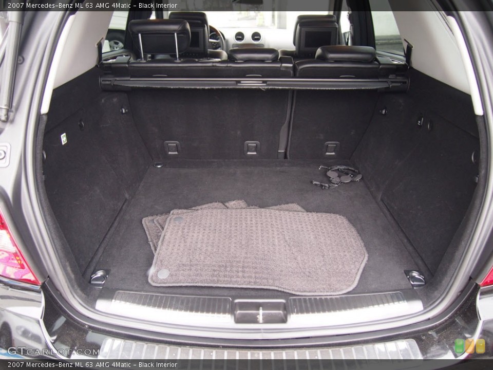 Black Interior Trunk for the 2007 Mercedes-Benz ML 63 AMG 4Matic #80590141