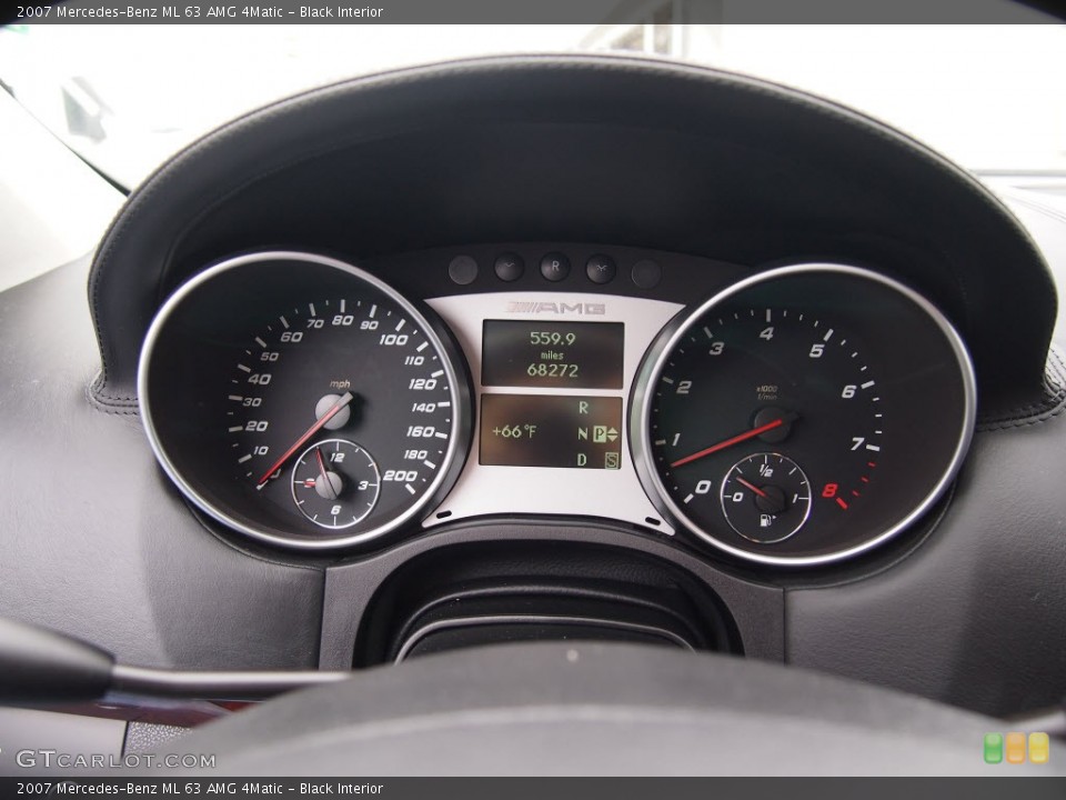 Black Interior Gauges for the 2007 Mercedes-Benz ML 63 AMG 4Matic #80590228