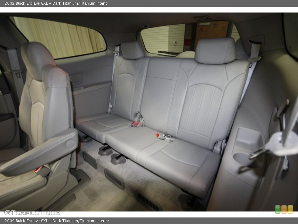 Dark Titanium/Titanium Interior Rear Seat for the 2009 Buick Enclave CXL #80590452