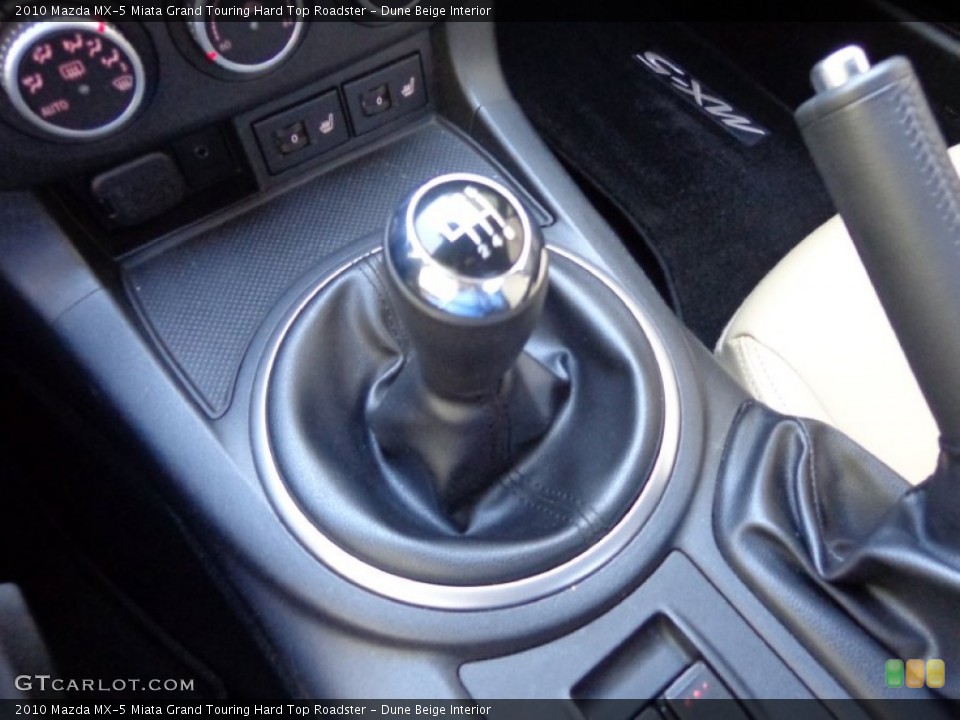 Dune Beige Interior Transmission for the 2010 Mazda MX-5 Miata Grand Touring Hard Top Roadster #80590545