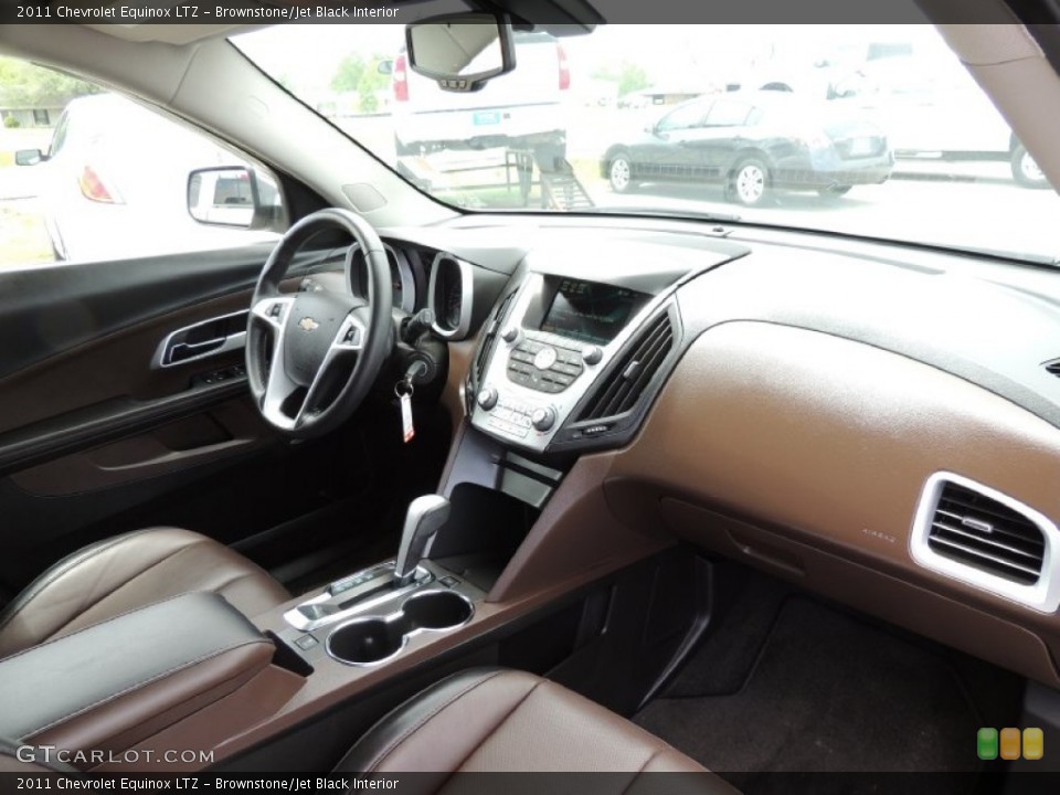 Brownstone/Jet Black Interior Dashboard for the 2011 Chevrolet Equinox LTZ #80593810