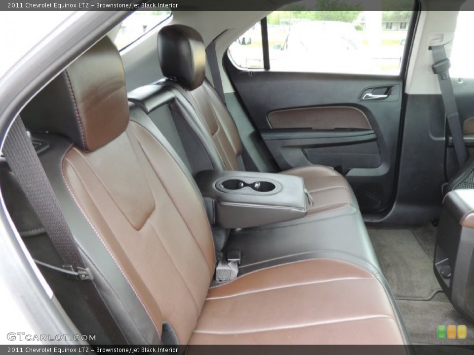 Brownstone/Jet Black Interior Rear Seat for the 2011 Chevrolet Equinox LTZ #80593874