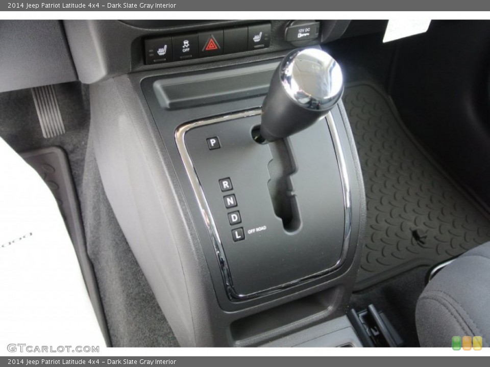 Dark Slate Gray Interior Transmission for the 2014 Jeep Patriot Latitude 4x4 #80593906