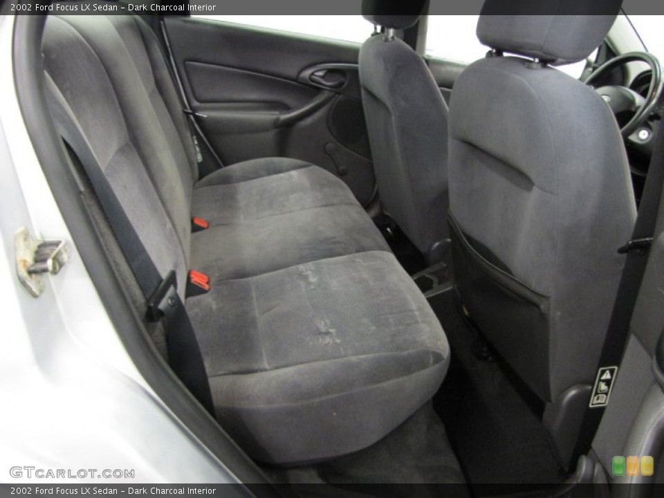 Dark Charcoal Interior Rear Seat for the 2002 Ford Focus LX Sedan #80596701