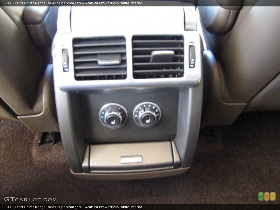 Arabica Brown/Ivory White Interior Controls for the 2010 Land Rover Range Rover Supercharged #80601070