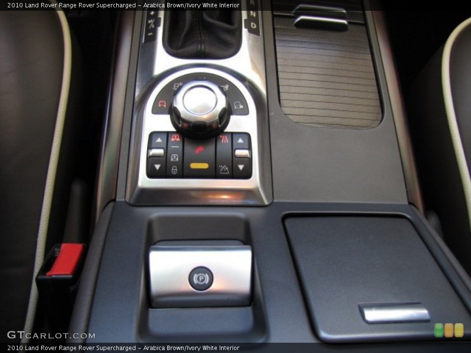 Arabica Brown/Ivory White Interior Controls for the 2010 Land Rover Range Rover Supercharged #80601541