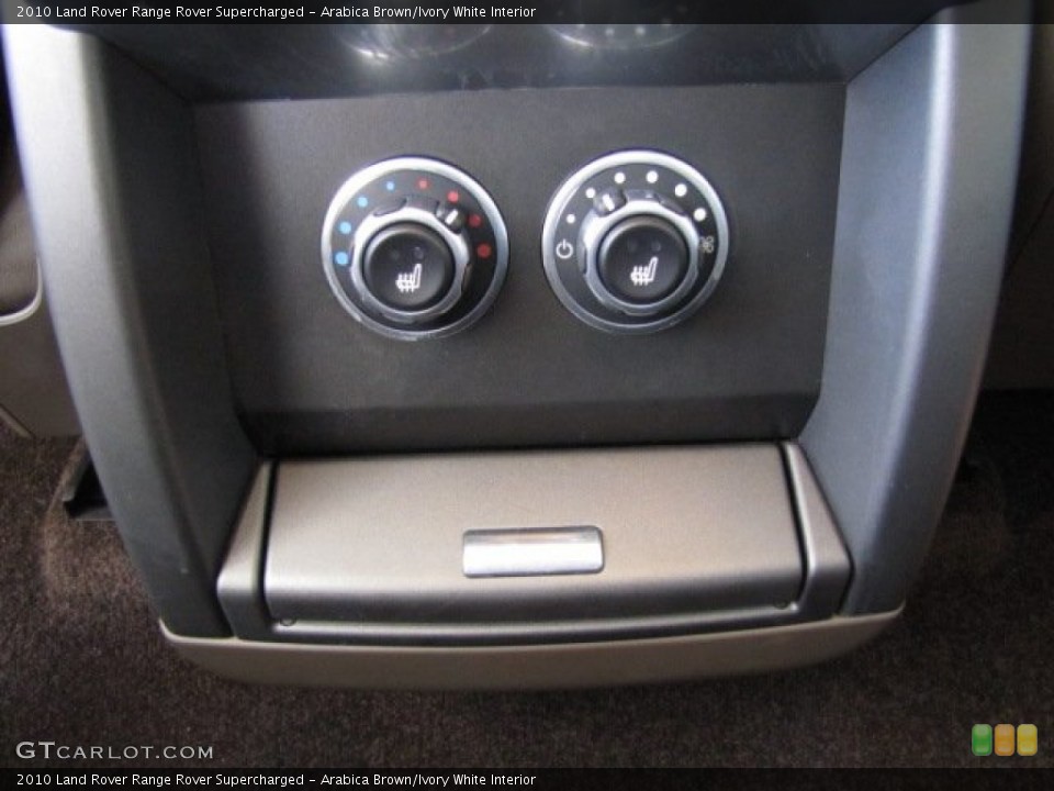 Arabica Brown/Ivory White Interior Controls for the 2010 Land Rover Range Rover Supercharged #80601894