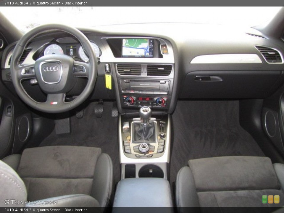 Black Interior Dashboard for the 2010 Audi S4 3.0 quattro Sedan #80602163