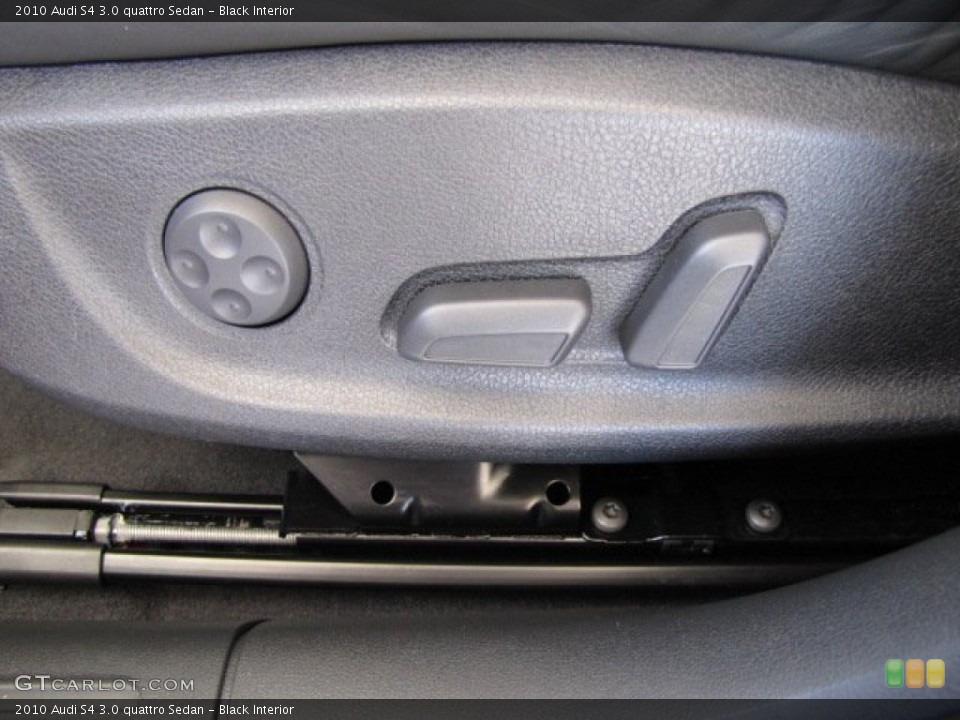 Black Interior Controls for the 2010 Audi S4 3.0 quattro Sedan #80602756