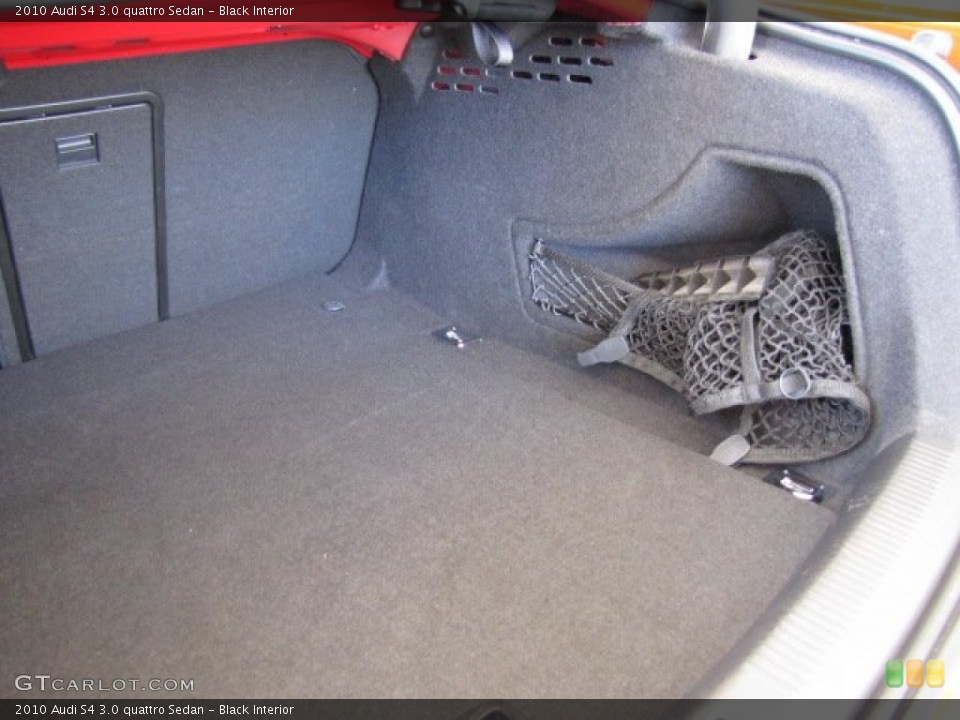 Black Interior Trunk for the 2010 Audi S4 3.0 quattro Sedan #80603018