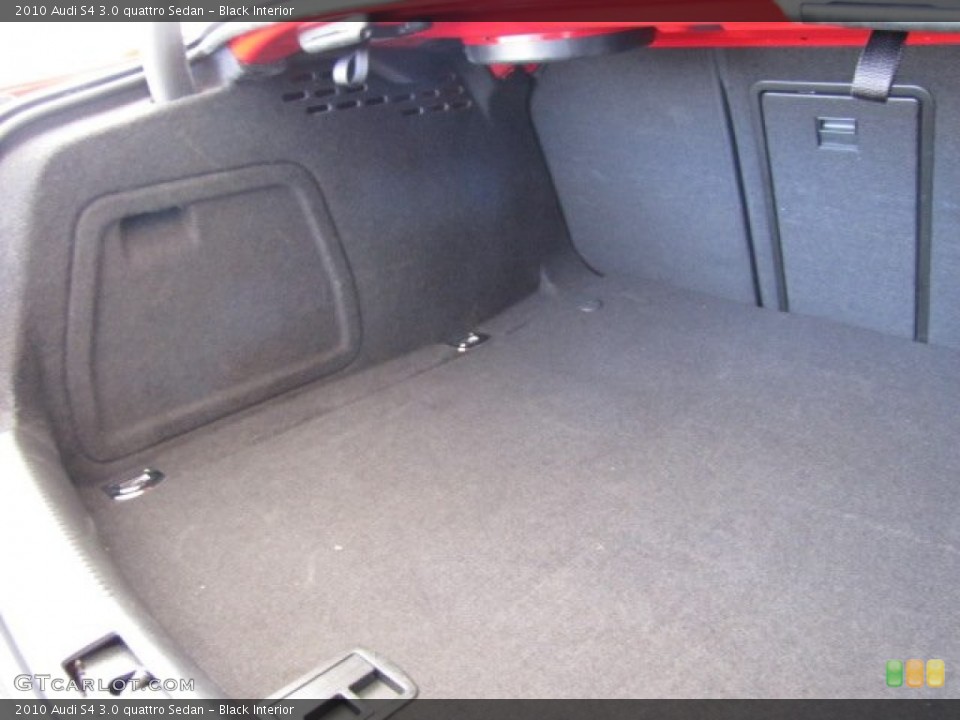Black Interior Trunk for the 2010 Audi S4 3.0 quattro Sedan #80603041