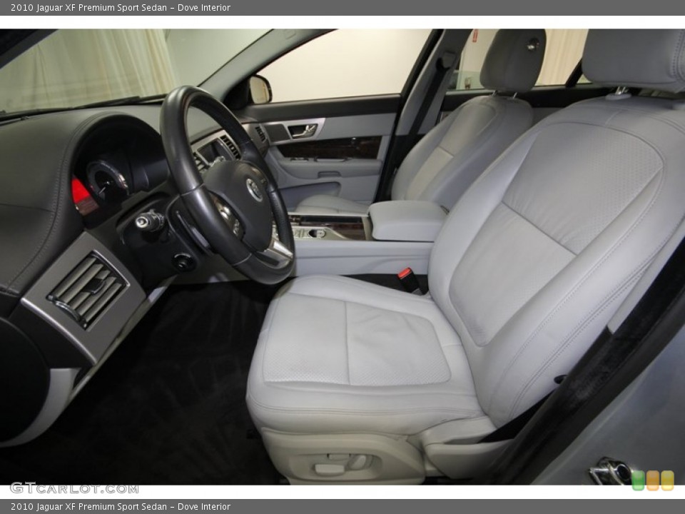 Dove Interior Photo for the 2010 Jaguar XF Premium Sport Sedan #80607314