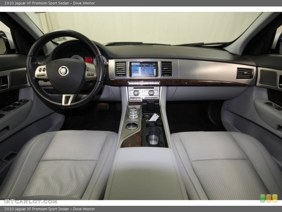 Dove Interior Dashboard for the 2010 Jaguar XF Premium Sport Sedan #80607337