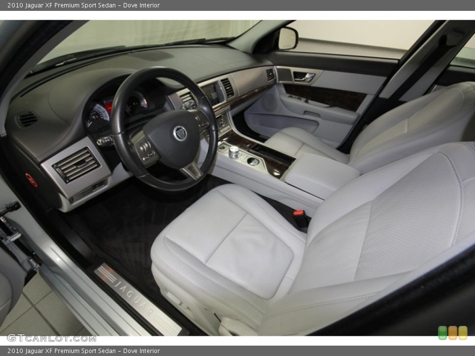 Dove Interior Prime Interior for the 2010 Jaguar XF Premium Sport Sedan #80607538