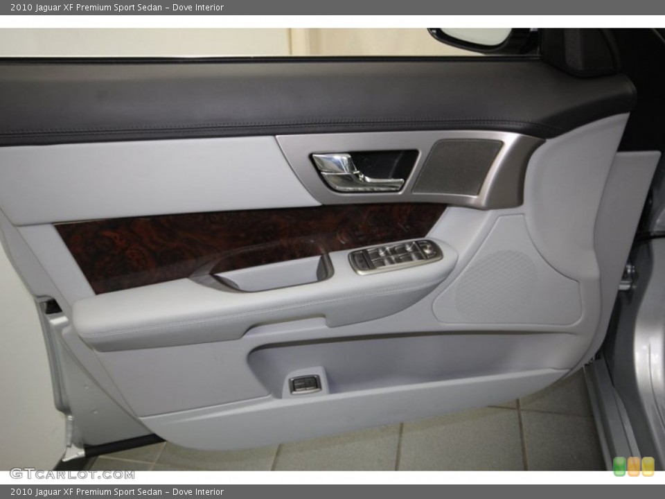 Dove Interior Door Panel for the 2010 Jaguar XF Premium Sport Sedan #80607583