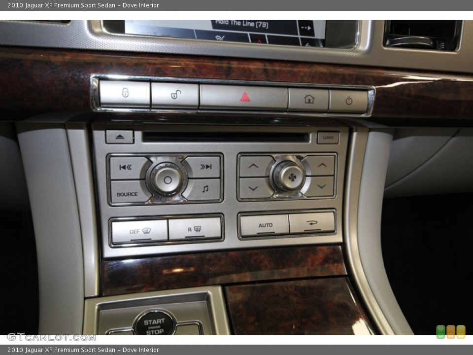Dove Interior Controls for the 2010 Jaguar XF Premium Sport Sedan #80607816