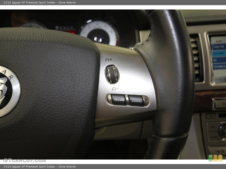 Dove Interior Controls for the 2010 Jaguar XF Premium Sport Sedan #80607921