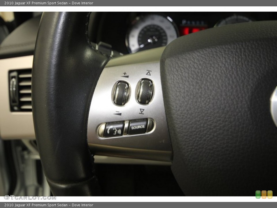 Dove Interior Controls for the 2010 Jaguar XF Premium Sport Sedan #80607943