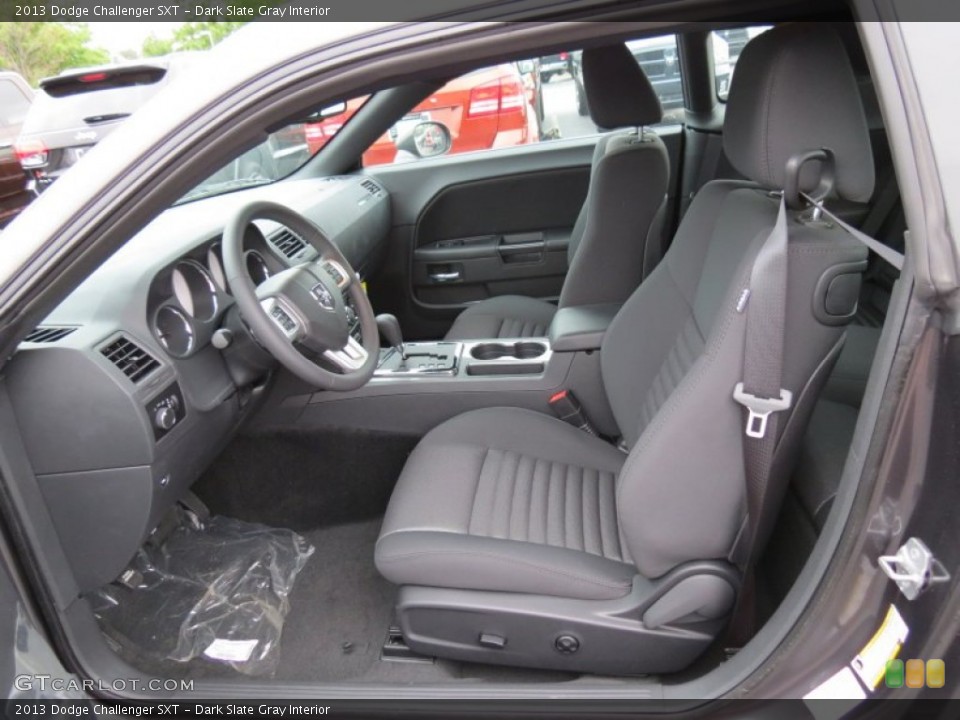 Dark Slate Gray Interior Photo for the 2013 Dodge Challenger SXT #80607946