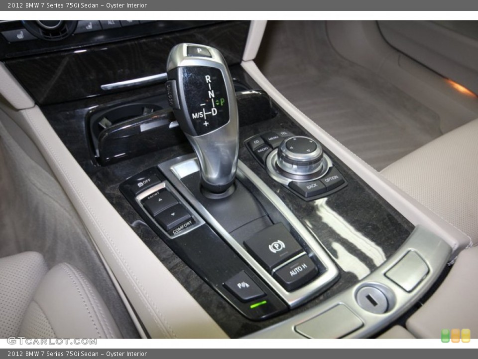 Oyster Interior Transmission for the 2012 BMW 7 Series 750i Sedan #80609965