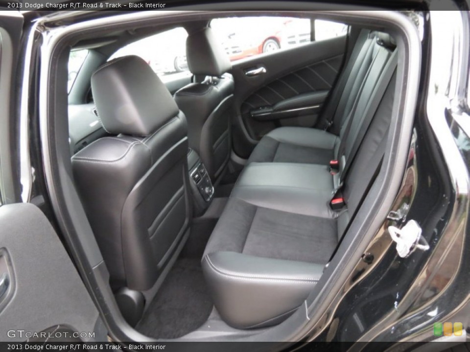Black Interior Rear Seat for the 2013 Dodge Charger R/T Road & Track #80612152