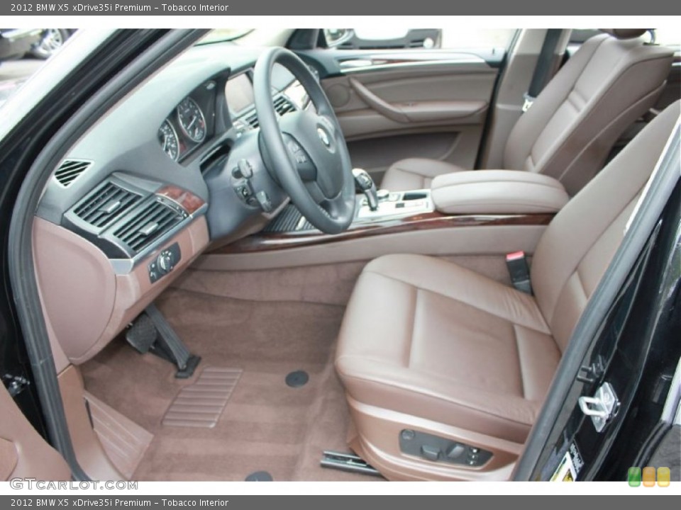 Tobacco Interior Photo for the 2012 BMW X5 xDrive35i Premium #80612884