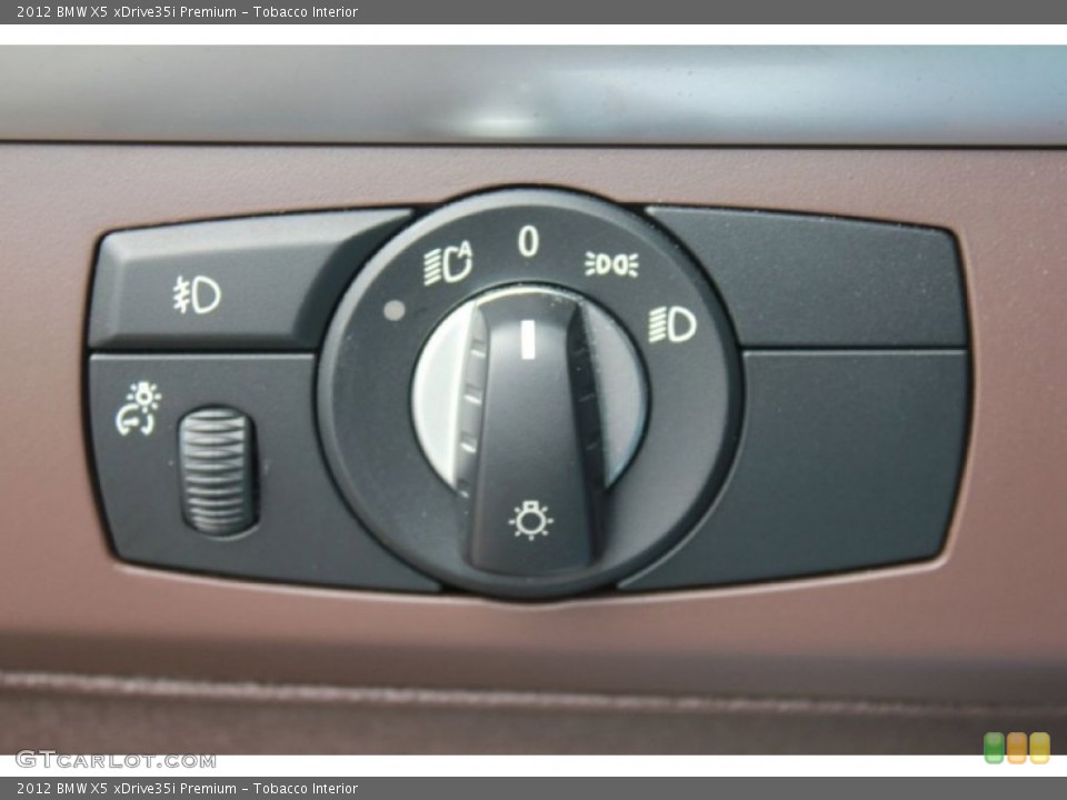 Tobacco Interior Controls for the 2012 BMW X5 xDrive35i Premium #80613144
