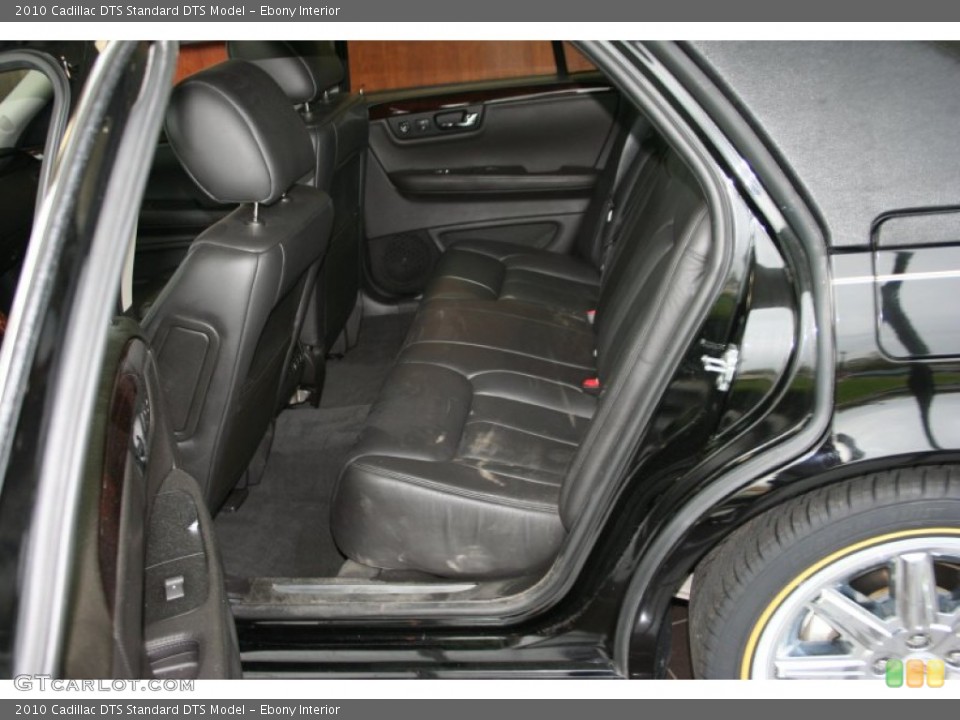 Ebony Interior Rear Seat for the 2010 Cadillac DTS  #80613499
