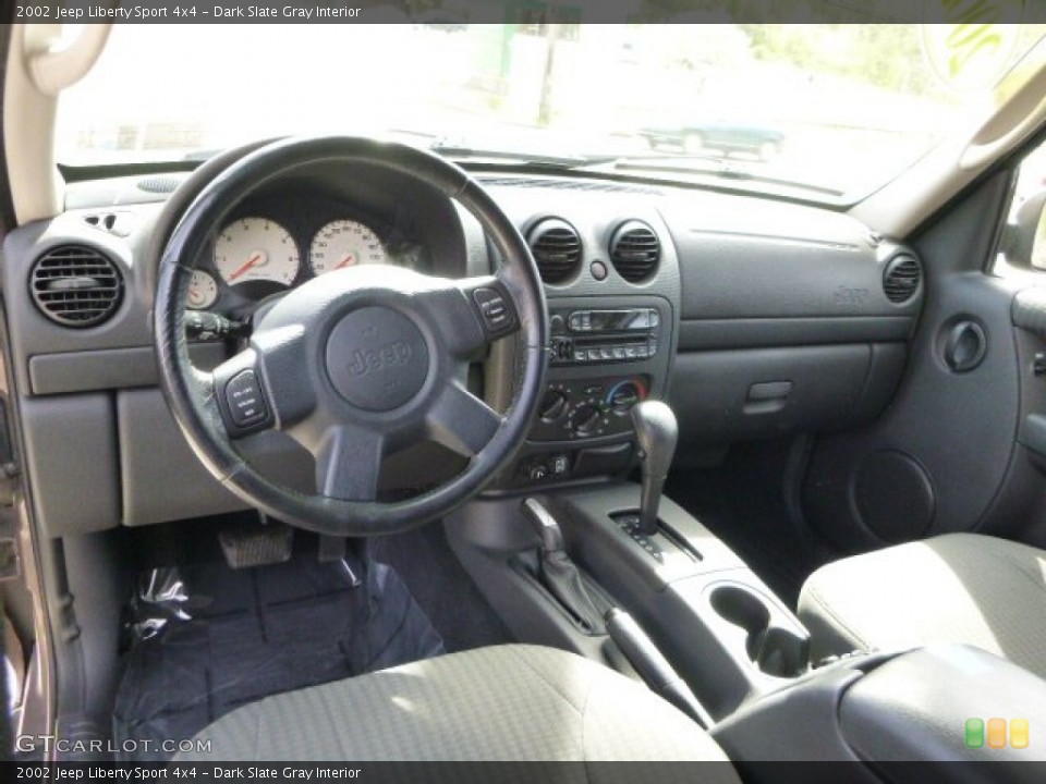 Dark Slate Gray Interior Photo for the 2002 Jeep Liberty Sport 4x4 #80615447