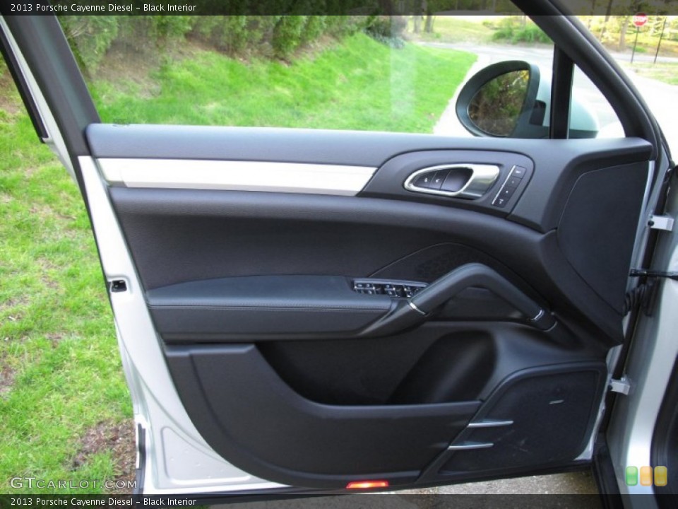 Black Interior Door Panel for the 2013 Porsche Cayenne Diesel #80616070
