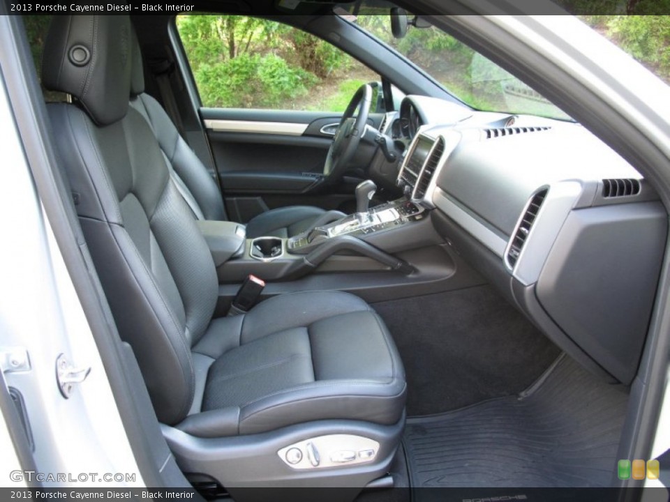 Black Interior Front Seat for the 2013 Porsche Cayenne Diesel #80616240