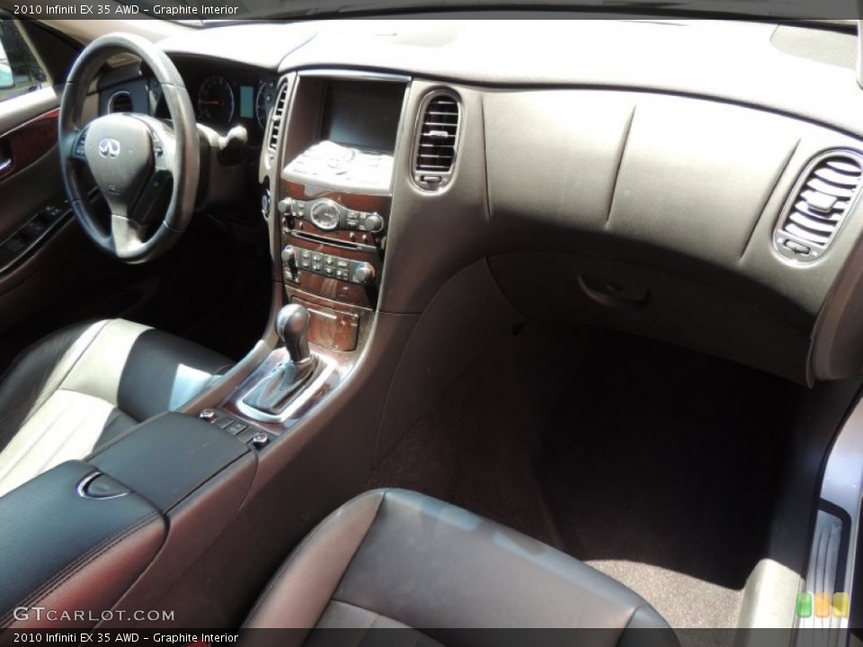 Graphite Interior Dashboard for the 2010 Infiniti EX 35 AWD #80616668