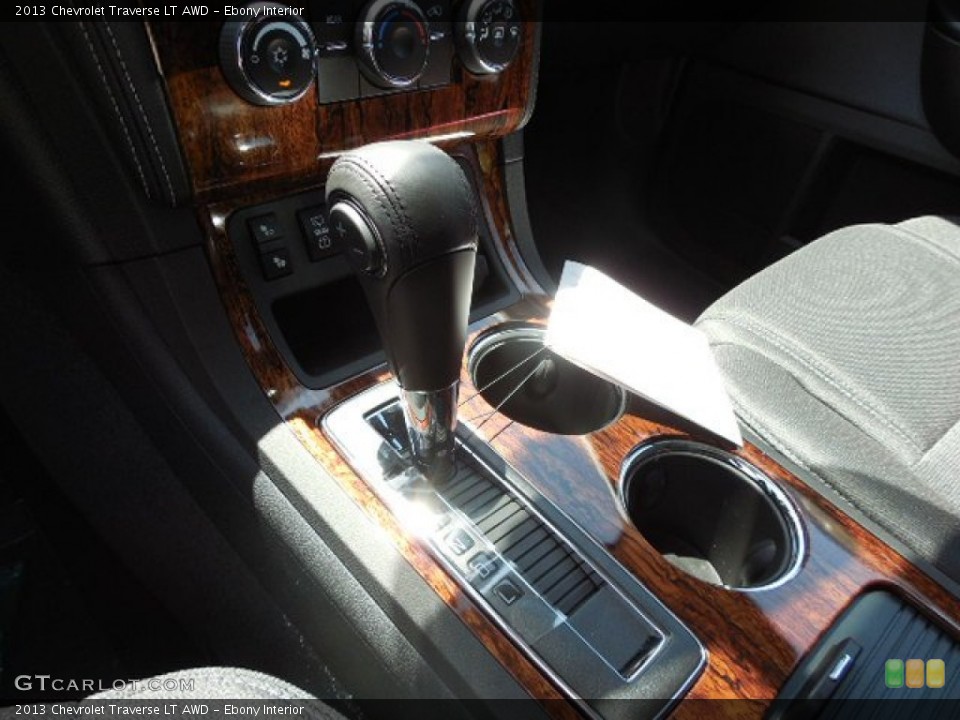 Ebony Interior Transmission for the 2013 Chevrolet Traverse LT AWD #80616767