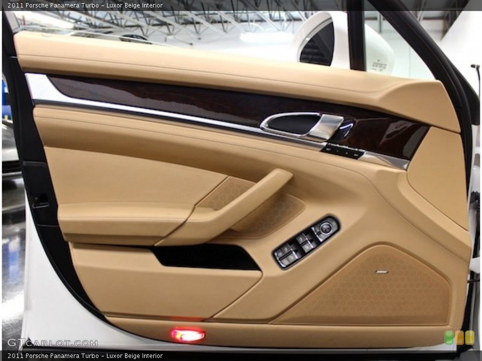 Luxor Beige Interior Door Panel for the 2011 Porsche Panamera Turbo #80621098