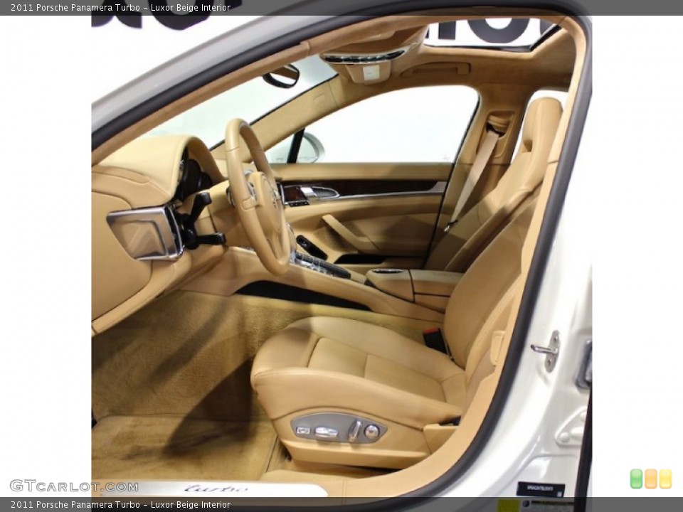 Luxor Beige Interior Photo for the 2011 Porsche Panamera Turbo #80621156