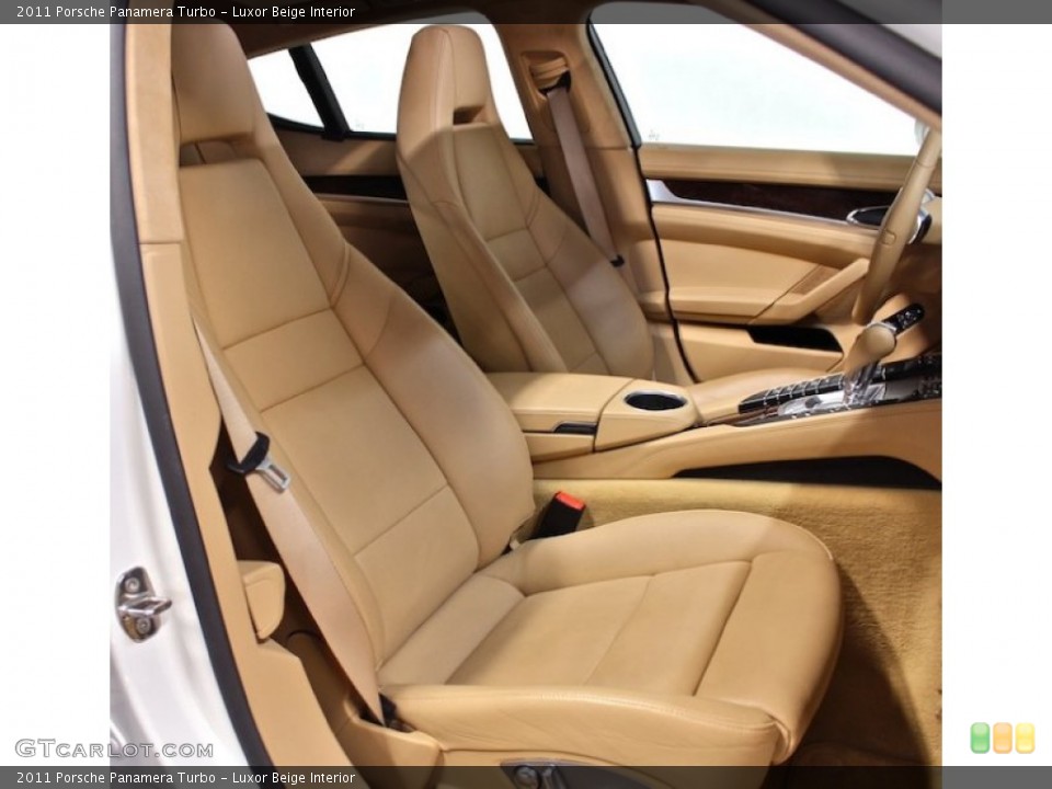 Luxor Beige Interior Front Seat for the 2011 Porsche Panamera Turbo #80621283