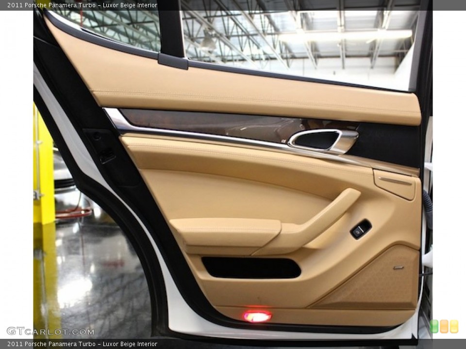 Luxor Beige Interior Door Panel for the 2011 Porsche Panamera Turbo #80621660