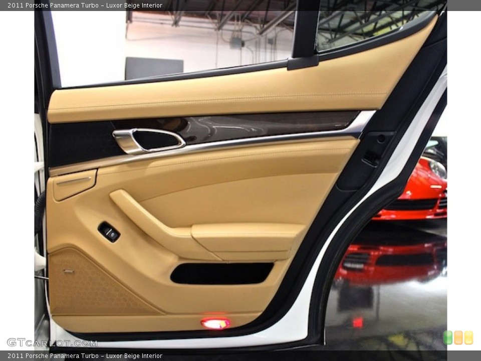 Luxor Beige Interior Door Panel for the 2011 Porsche Panamera Turbo #80621681